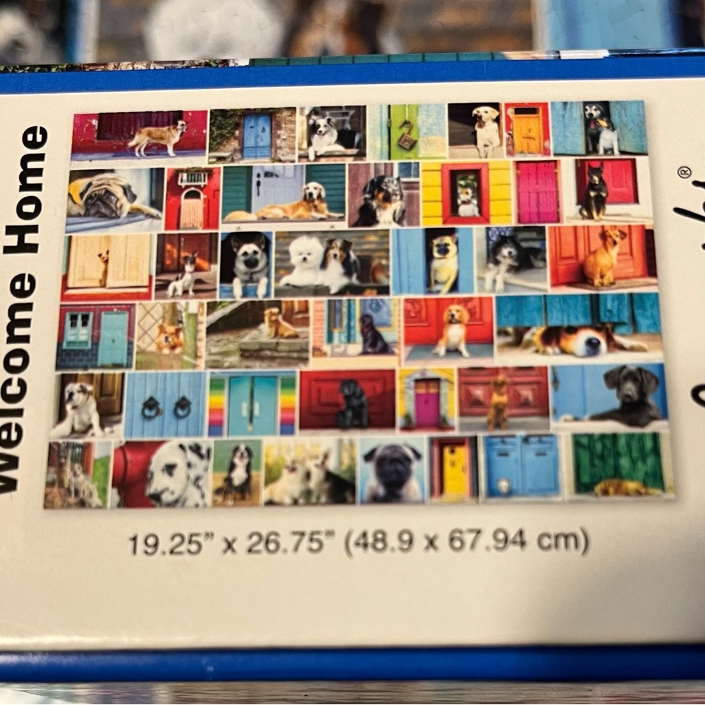 Colorful Dog Puzzle - Picture 3 of 4
